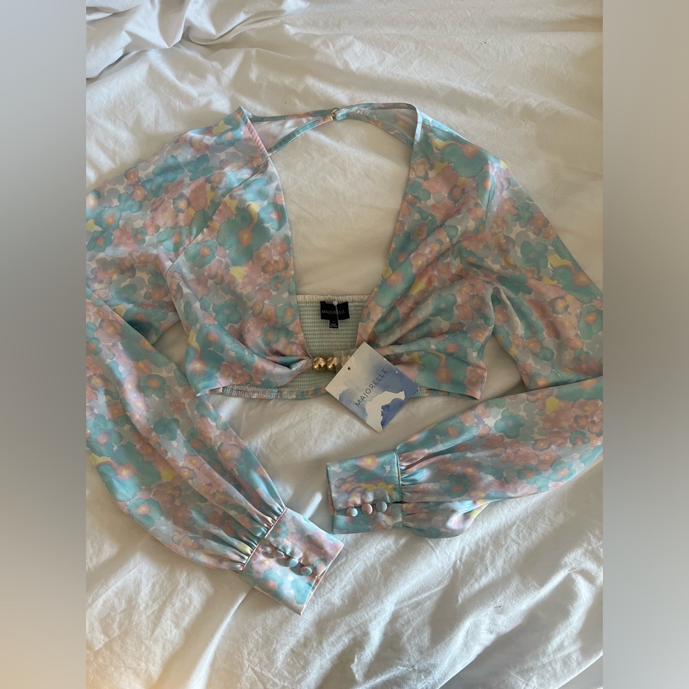 Majorelle crissa top